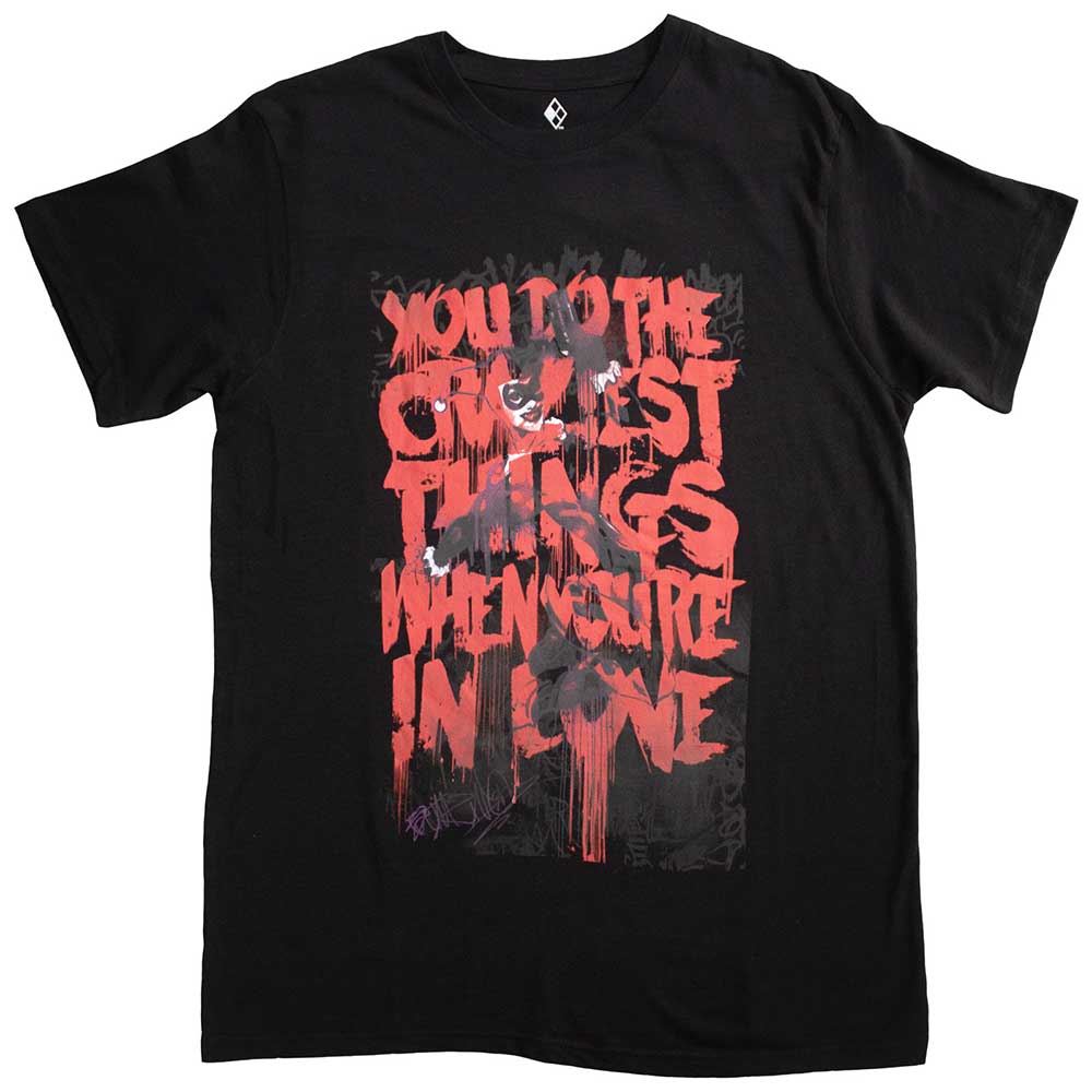 DC Comics Unisex T-Shirt: Harley Craziest Things (Small)