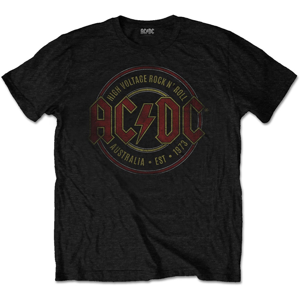 AC/DC Unisex T-Shirt: Est. 1973 (Small)
