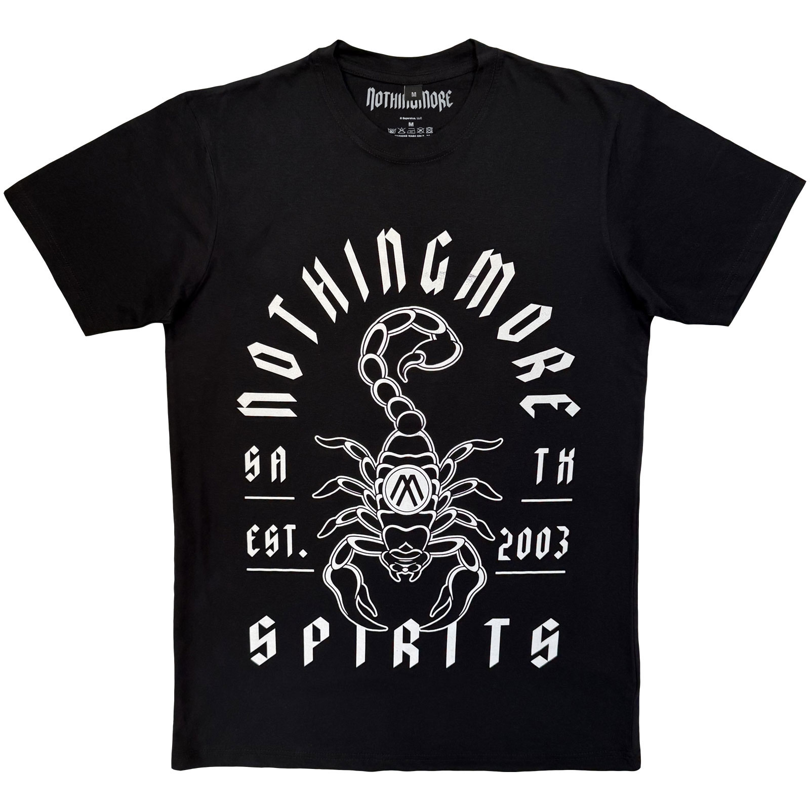 Nothing More Unisex Premium Carbon -T-paita: Scorpion (Musta) - 3