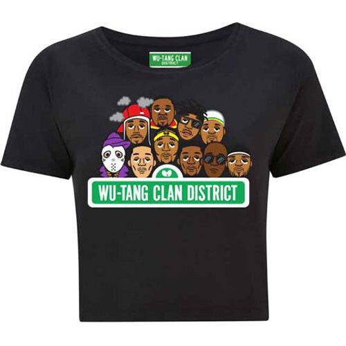 Wu-Tang Clan Ladies T-Shirt: Sesame Street (Cropped/Ex Tour) (Large)