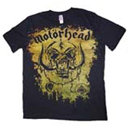 Motorhead Unisex Tee: Acid Splatter (Puff Print) (X-Large)