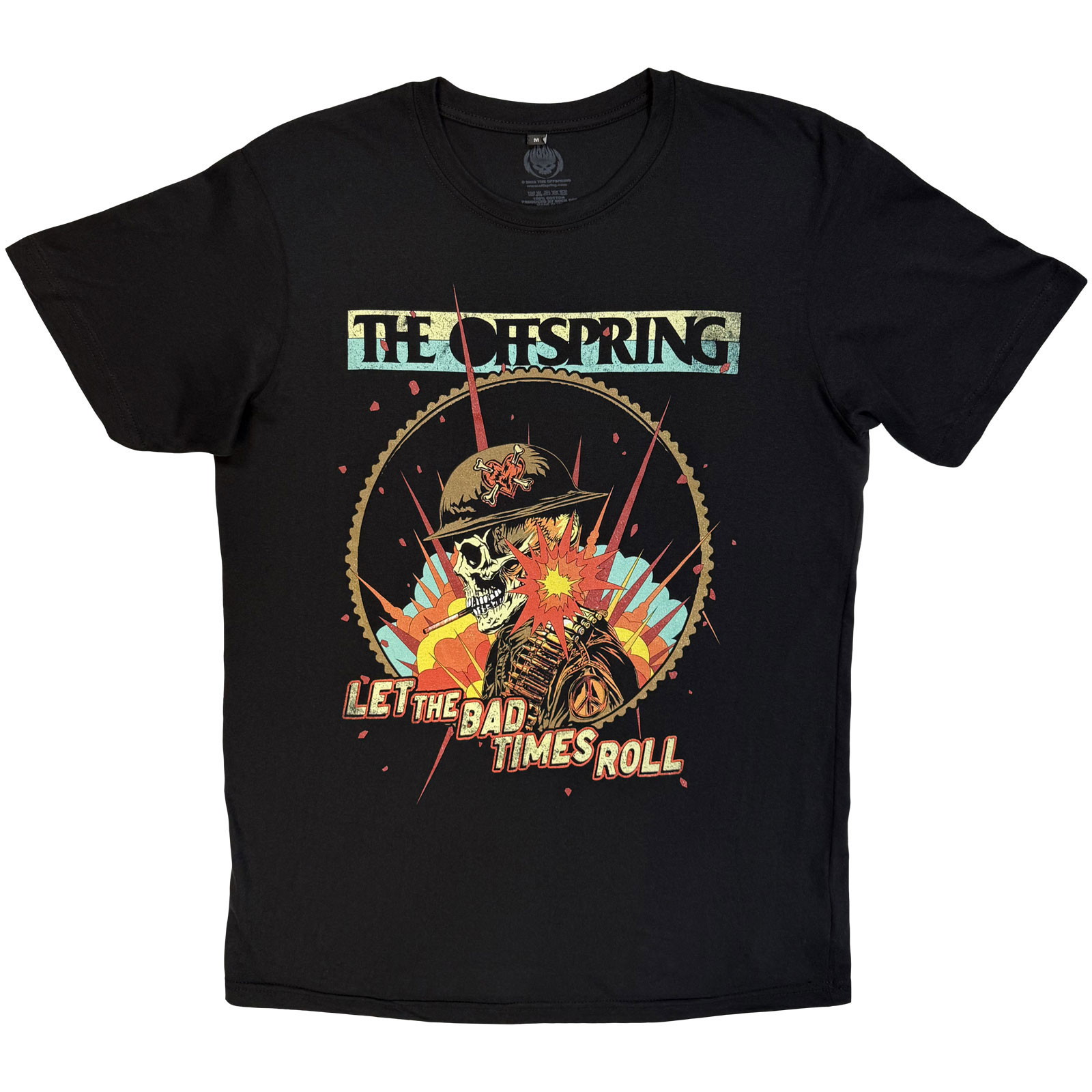 The Offspring Unisex Premium Carbon -T-paita: Army Of One (Musta) - 3