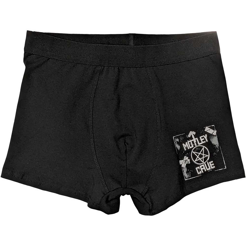 Motley Crue Unisex Boxers: Roadcase (Large)