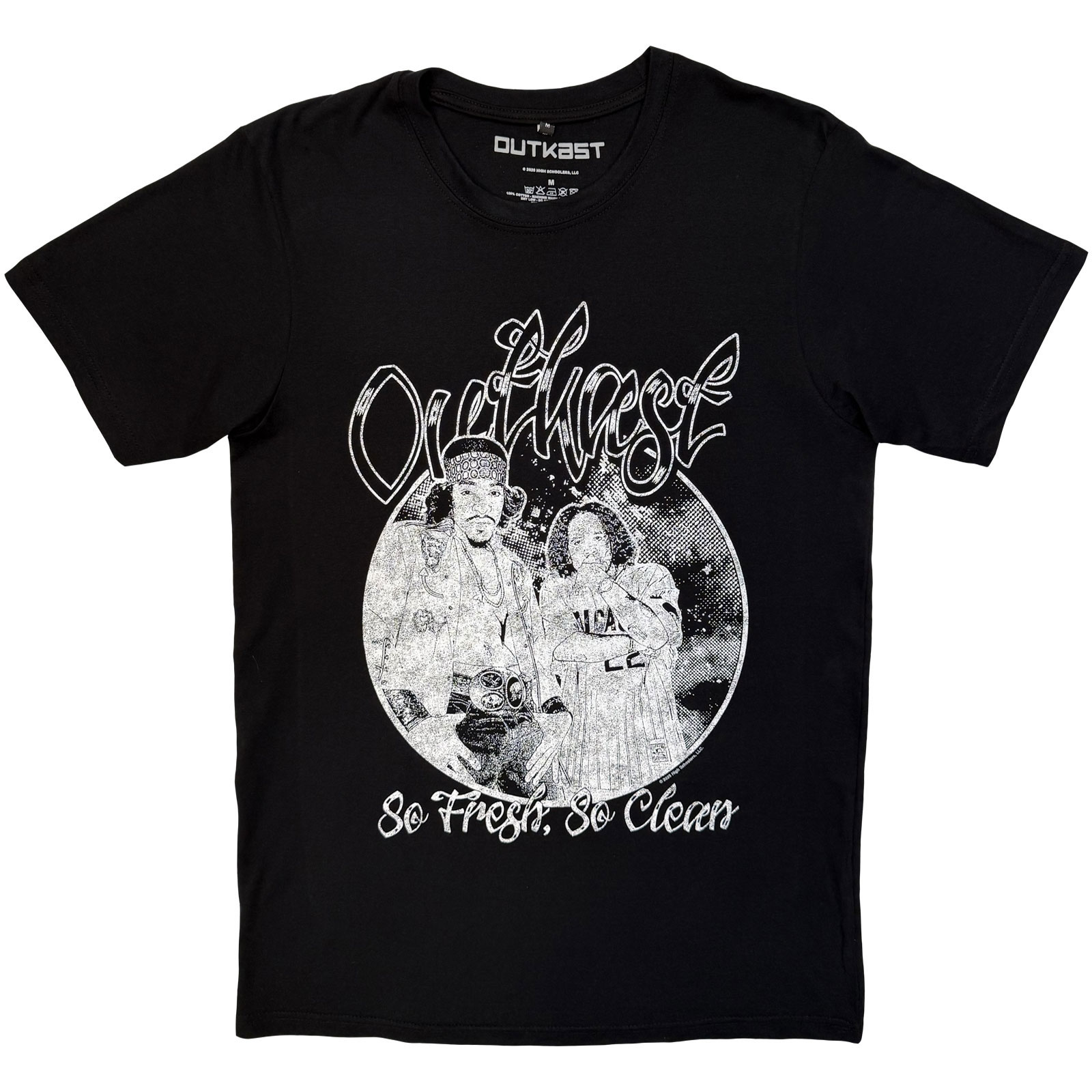 Outkast Unisex Premium Carbon -T-paita: So Fresh, So Clean (Musta) - 3