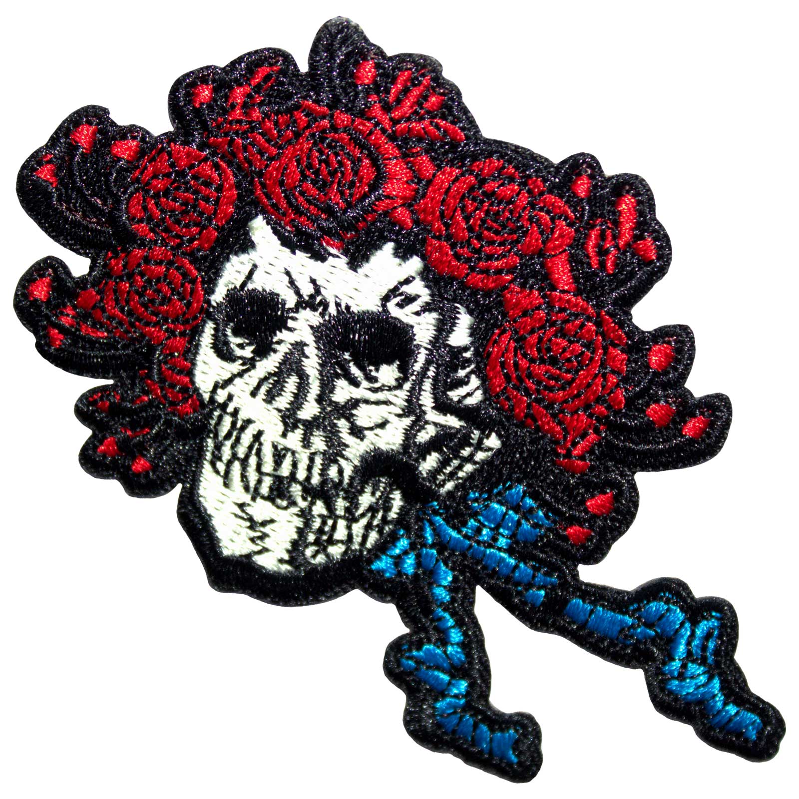 Grateful Dead Woven Patch: Bertha Skull Small (Standard)