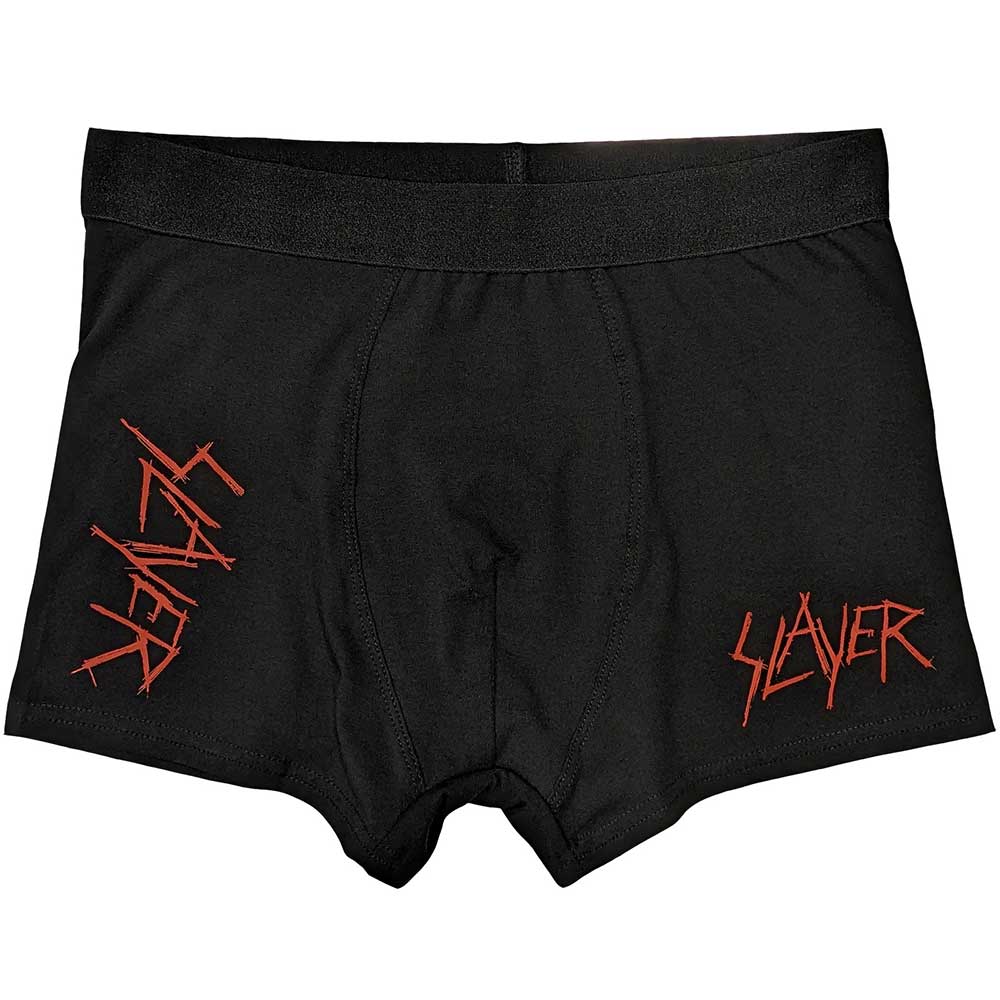 Slayer Unisex Boxers: Scratchy Logo (Large)