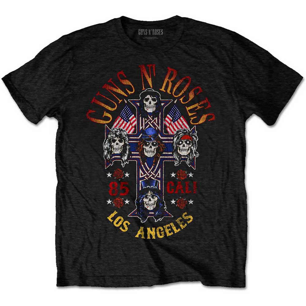 Guns N' Roses Unisex T-Shirt: Cali' '85 (Medium)