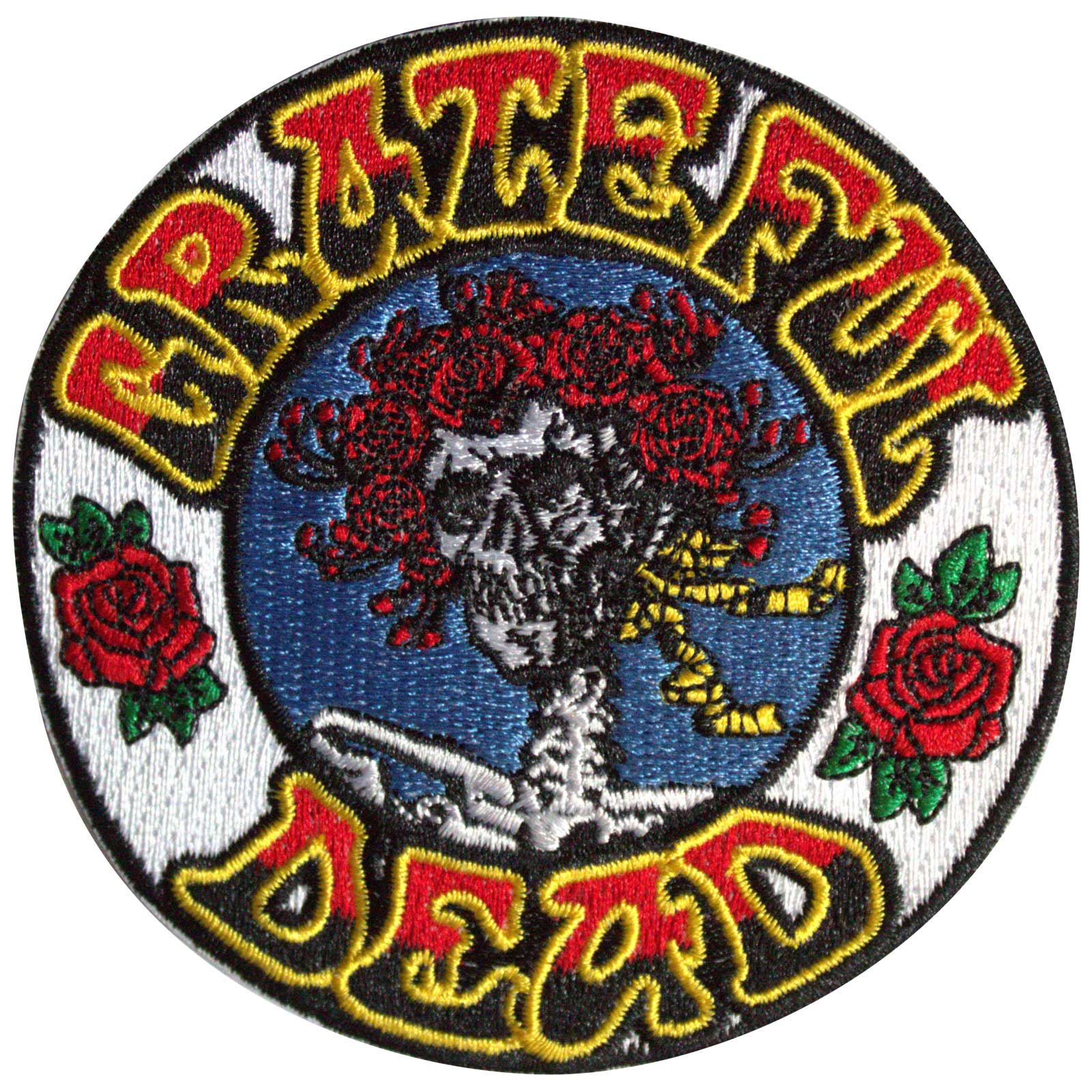 Grateful Dead Woven Patch: Bertha Circle (Standard)