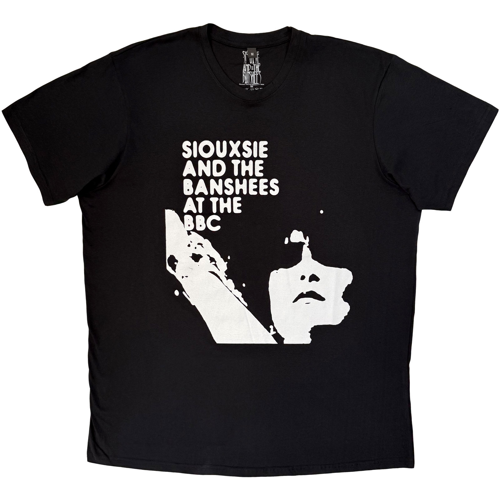 Siouxsie & The Banshees Unisex Premium Carbon -T-paita: At The BBC (Musta) - 3