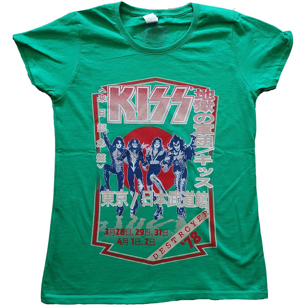 KISS Ladies T-Shirt: Destroyer Tour '78 (XX-Large)