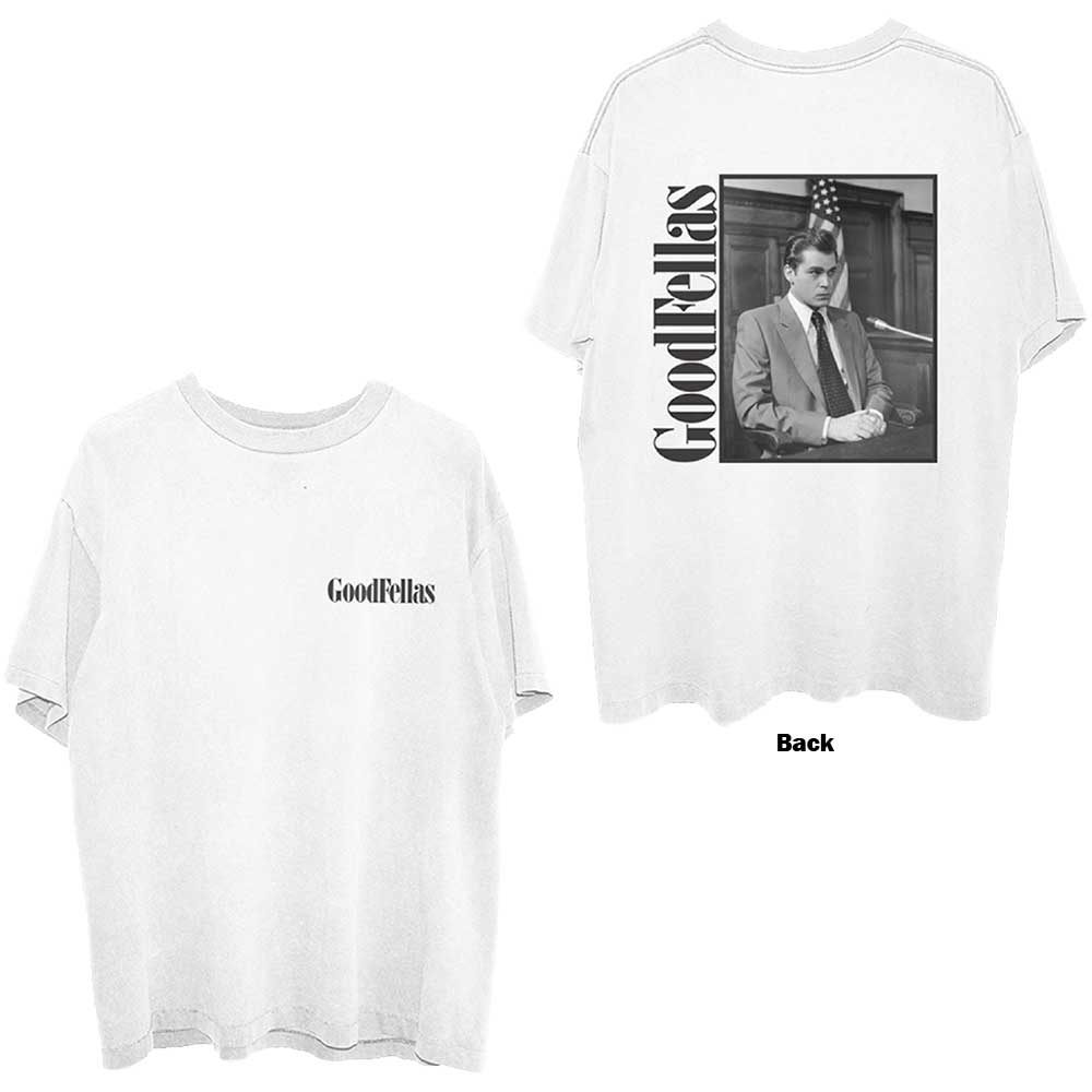 GoodFellas Unisex T-Shirt: Henry Court (Back Print) (Medium)