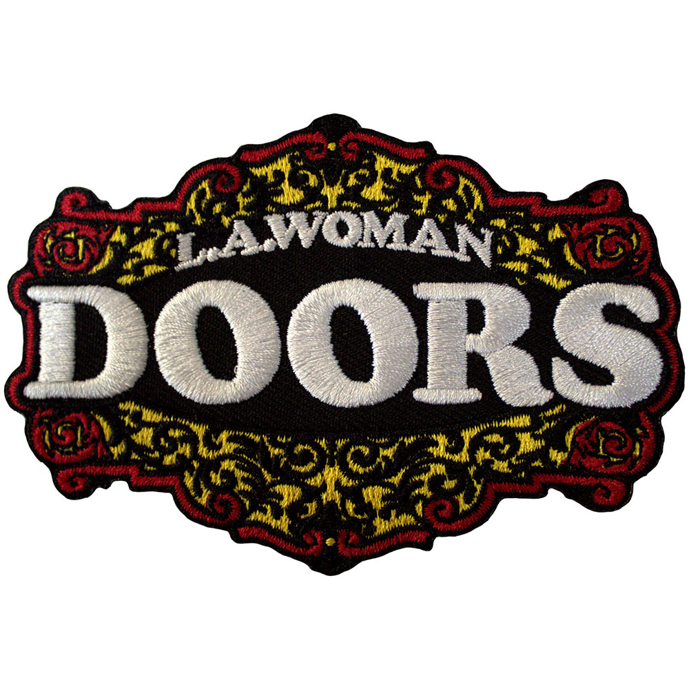 The Doors Woven Patch: LA Woman (Standard)