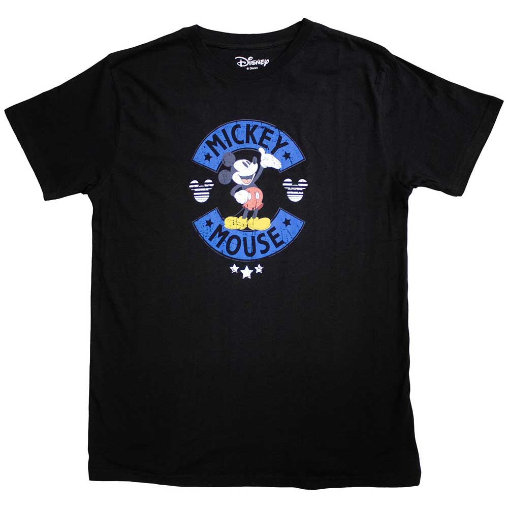 Mickey Mouse Unisex T-Shirt: Stars (Medium)