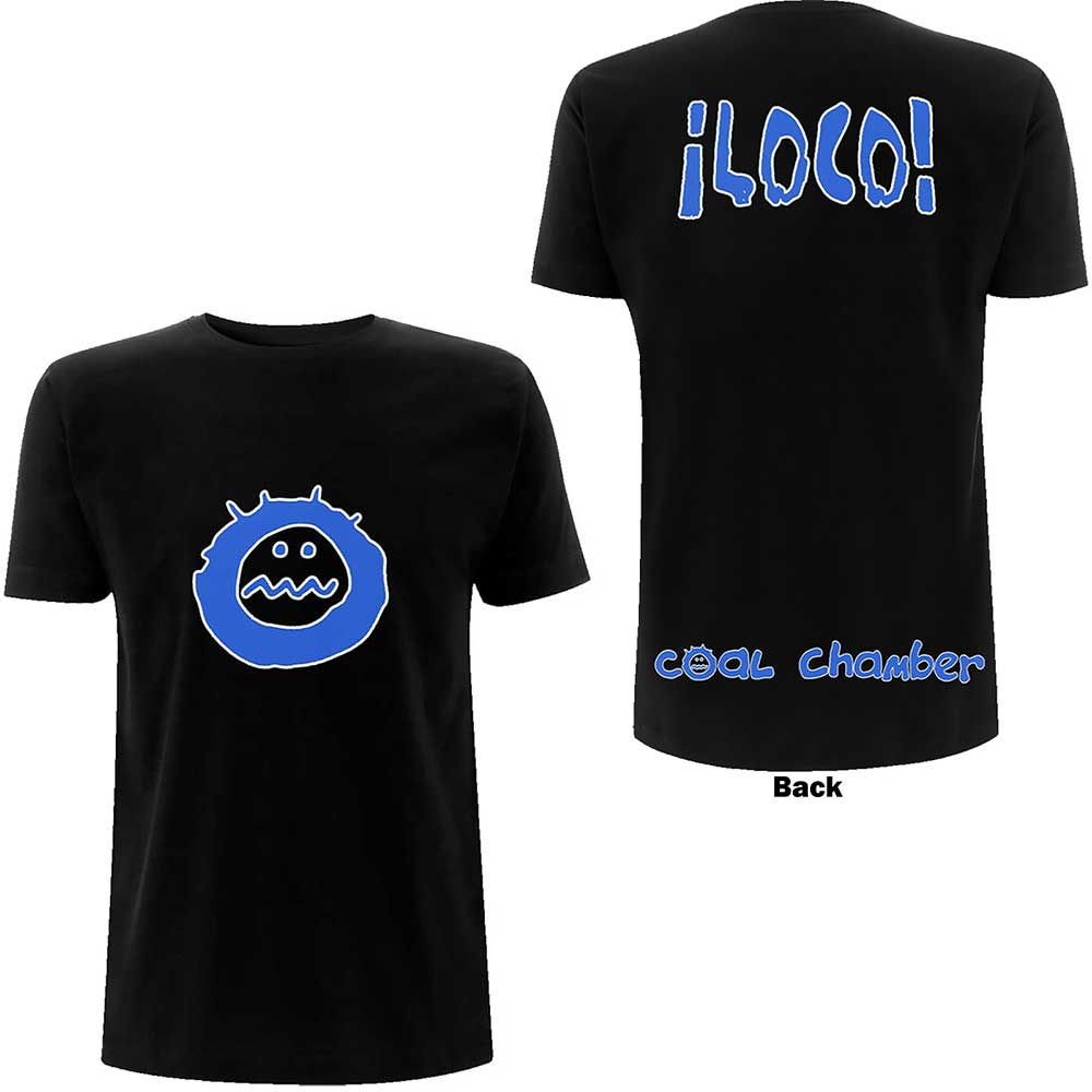 Coal Chamber Unisex T-Shirt: Loco (Back Print) (Large)
