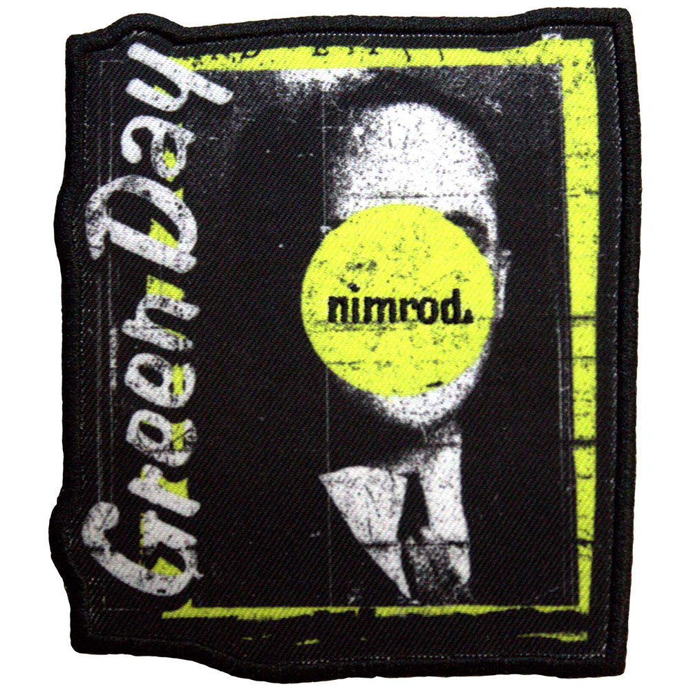 Green Day Printed Patch: Nimrod (Standard)