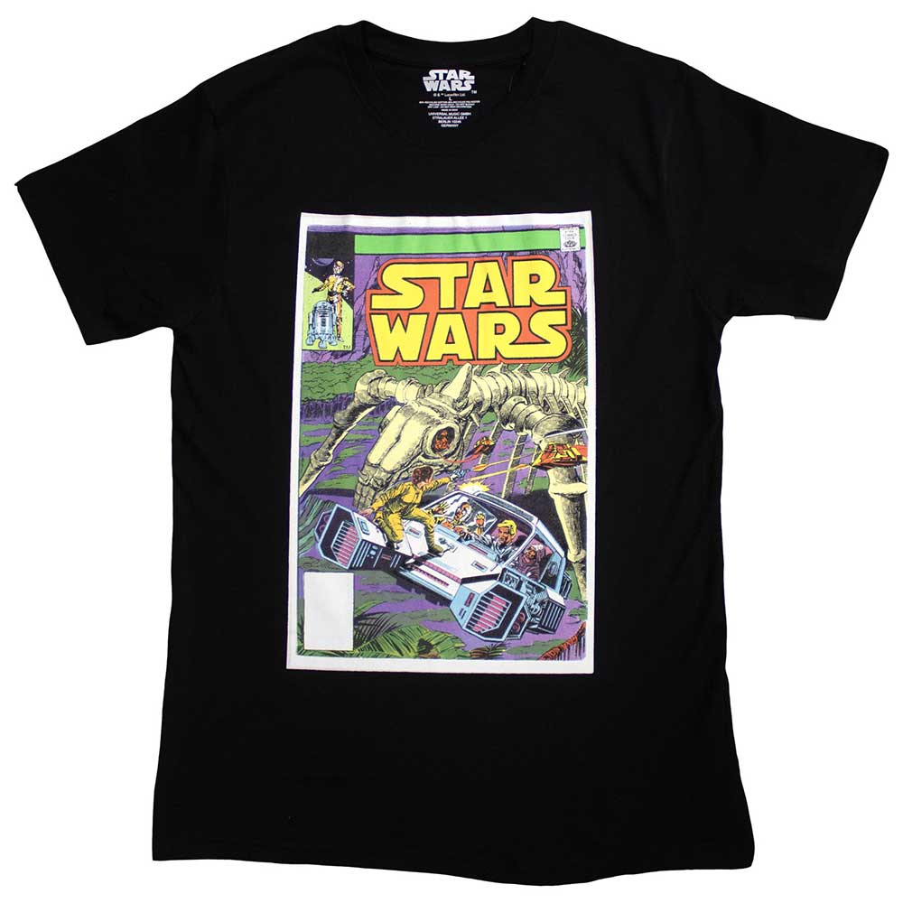 Star Wars Unisex T-Shirt: Flight Comic Cover (Medium)