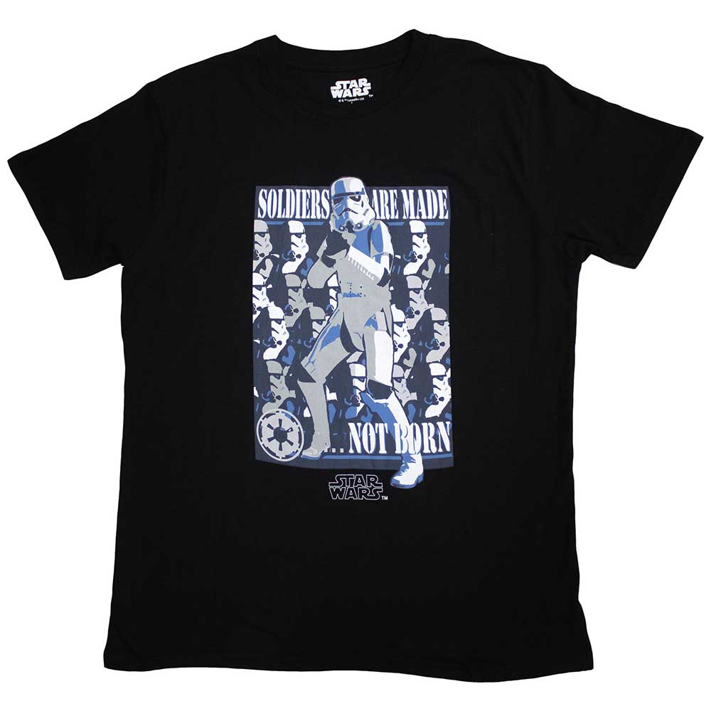 Star Wars Unisex T-Shirt: Soldiers Are Made (Medium)