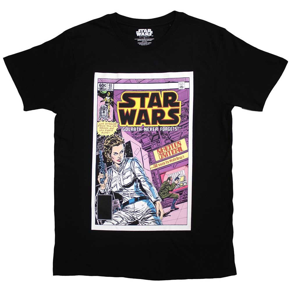 Star Wars Unisex T-Shirt: Golrath Never Forgets Comic Cover (Large)