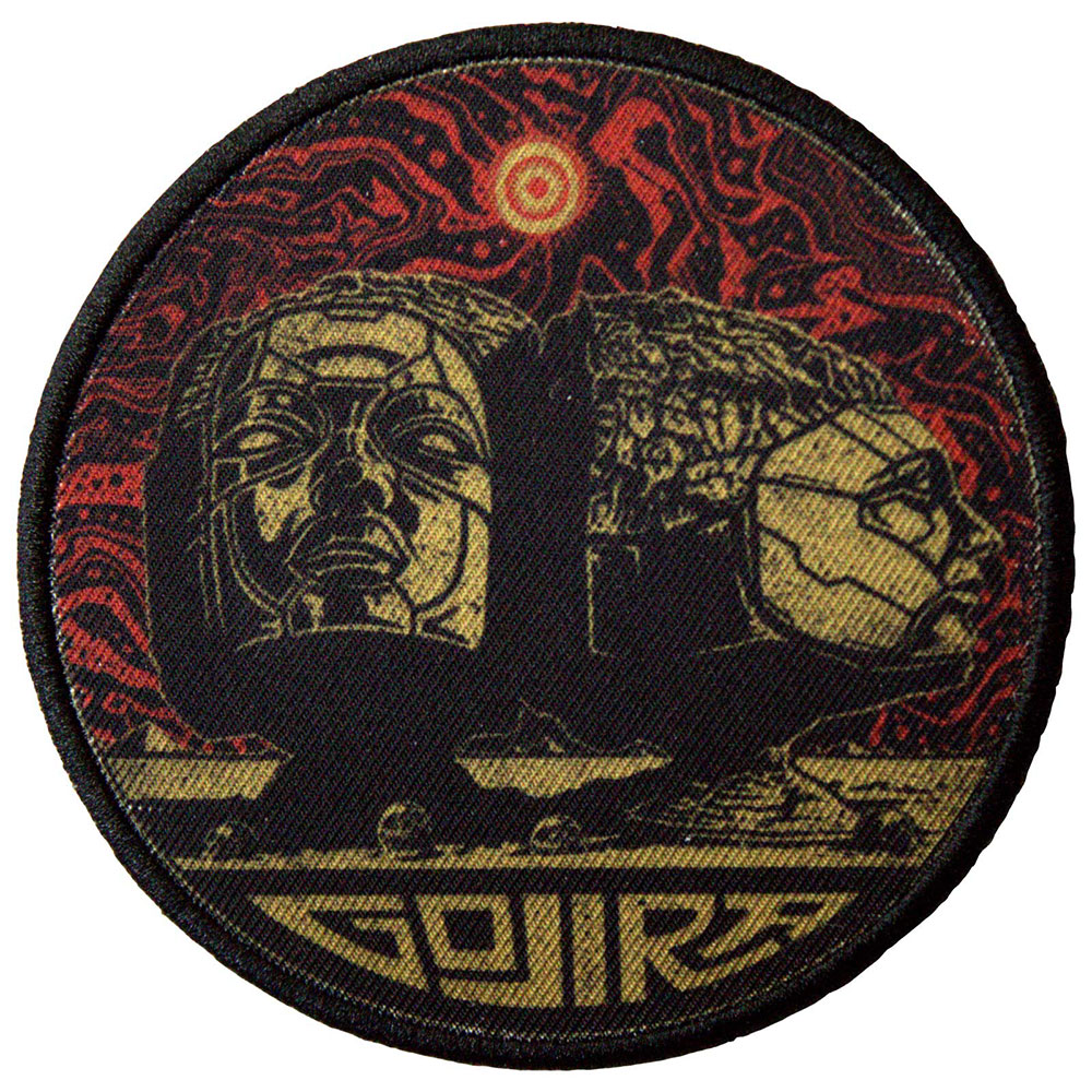 Gojira Printed Patch: Scuplted Heads (Standard)