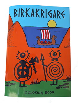 Målarbok: Birkakrigare - Hagbard & Signe - Viking Art Kollektion 