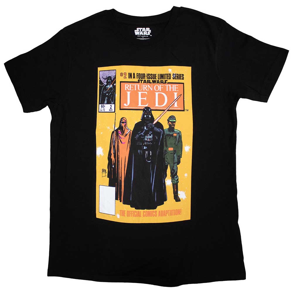 Star Wars Unisex T-Shirt: Return Of The Jedi Comic Cover (Large)