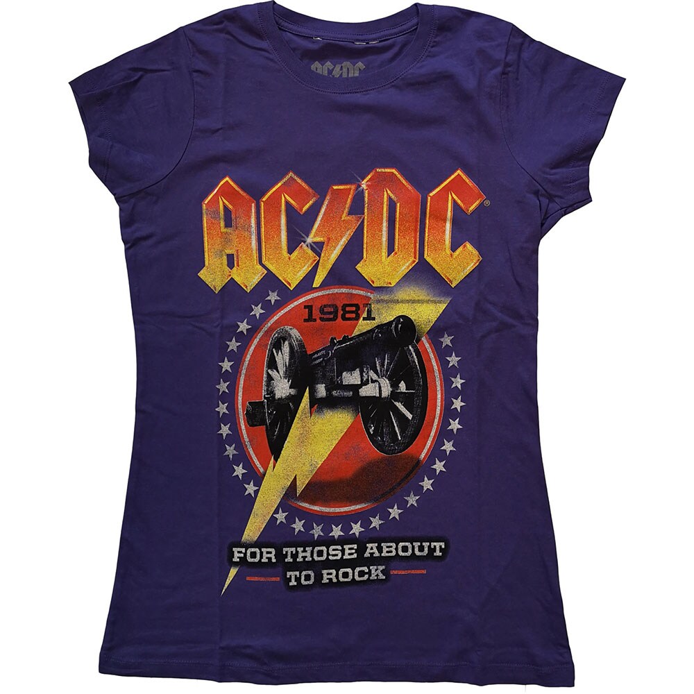 AC/DC Ladies T-Shirt: For Those About 