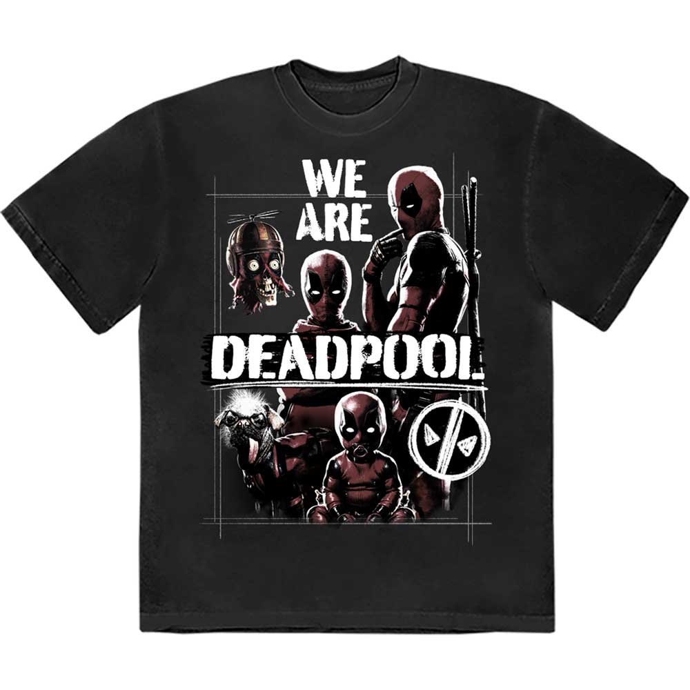 Marvel Comics Unisex T-Shirt: Deadpool We Are Deadpool (Small)