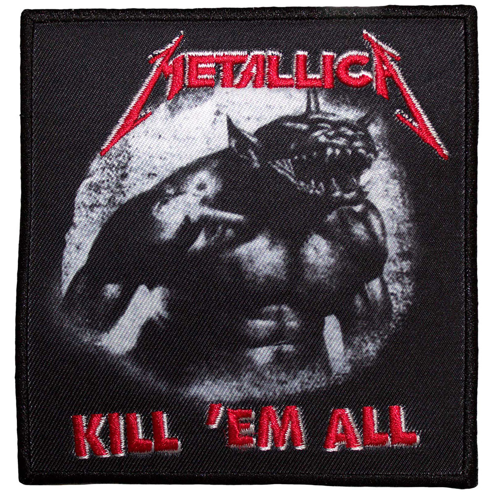 Metallica Printed Patch: Kill 'Em All / Jump In The Fire (Standard)