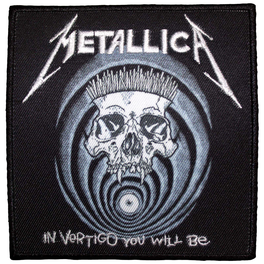 Metallica Printed Patch: In Vertigo (Standard)