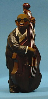 Jazzfigur: Kontrabas - All That Jazz  12 cm