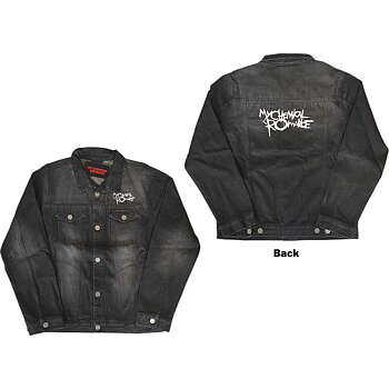 My Chemical Romance Unisex Denim Jacket: Logo (Back Print) (XX-Large)