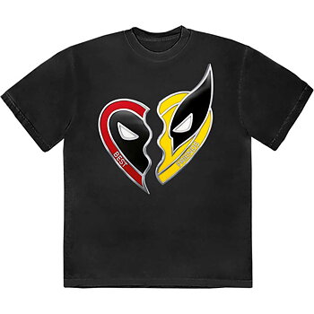 Marvel Comics Unisex T-Shirt: Deadpool Best Friends (Small)