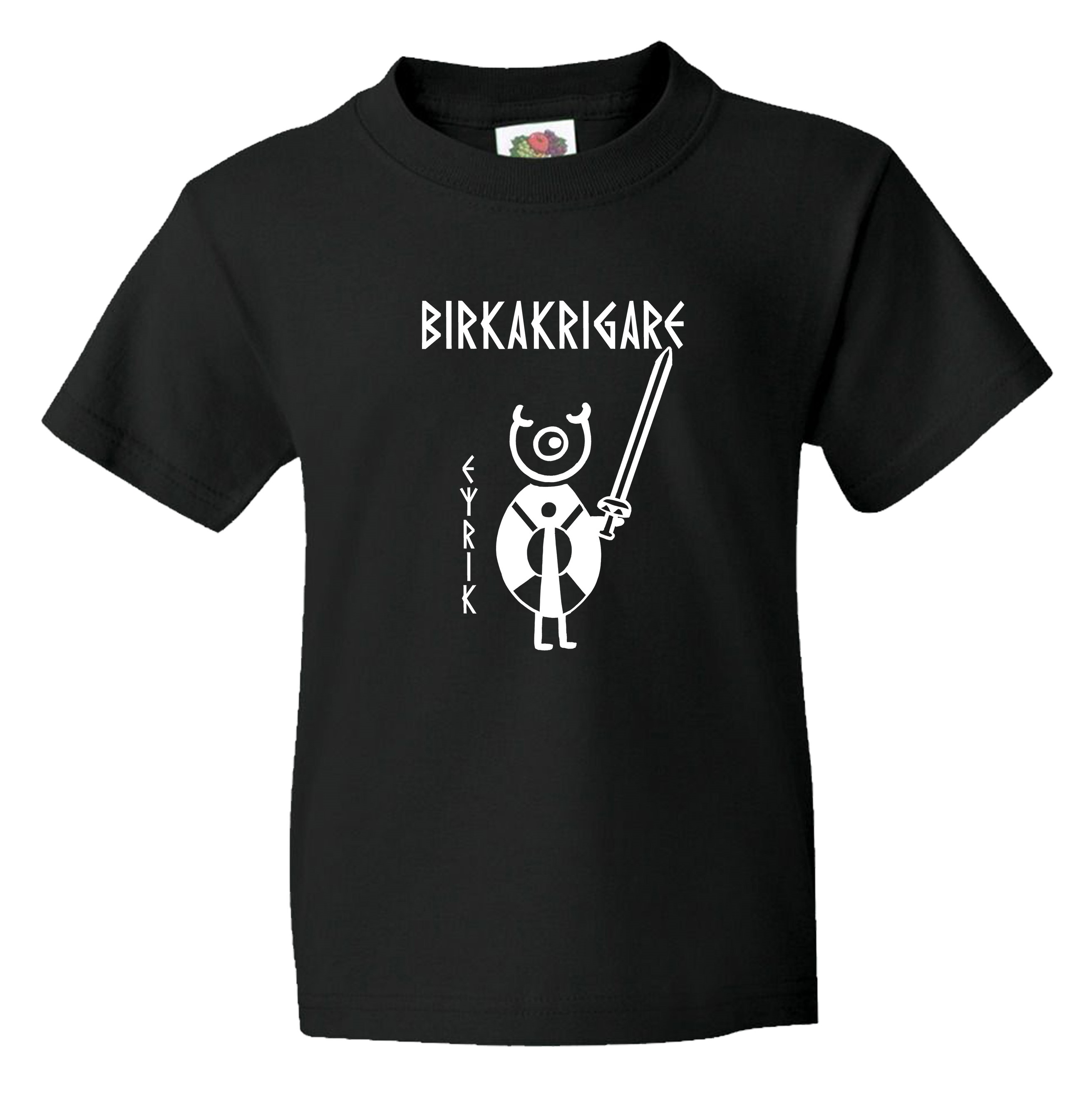 Kids t-shirt: Birka Warriors - Eyrik - Viking Art Collection (7-8 years)