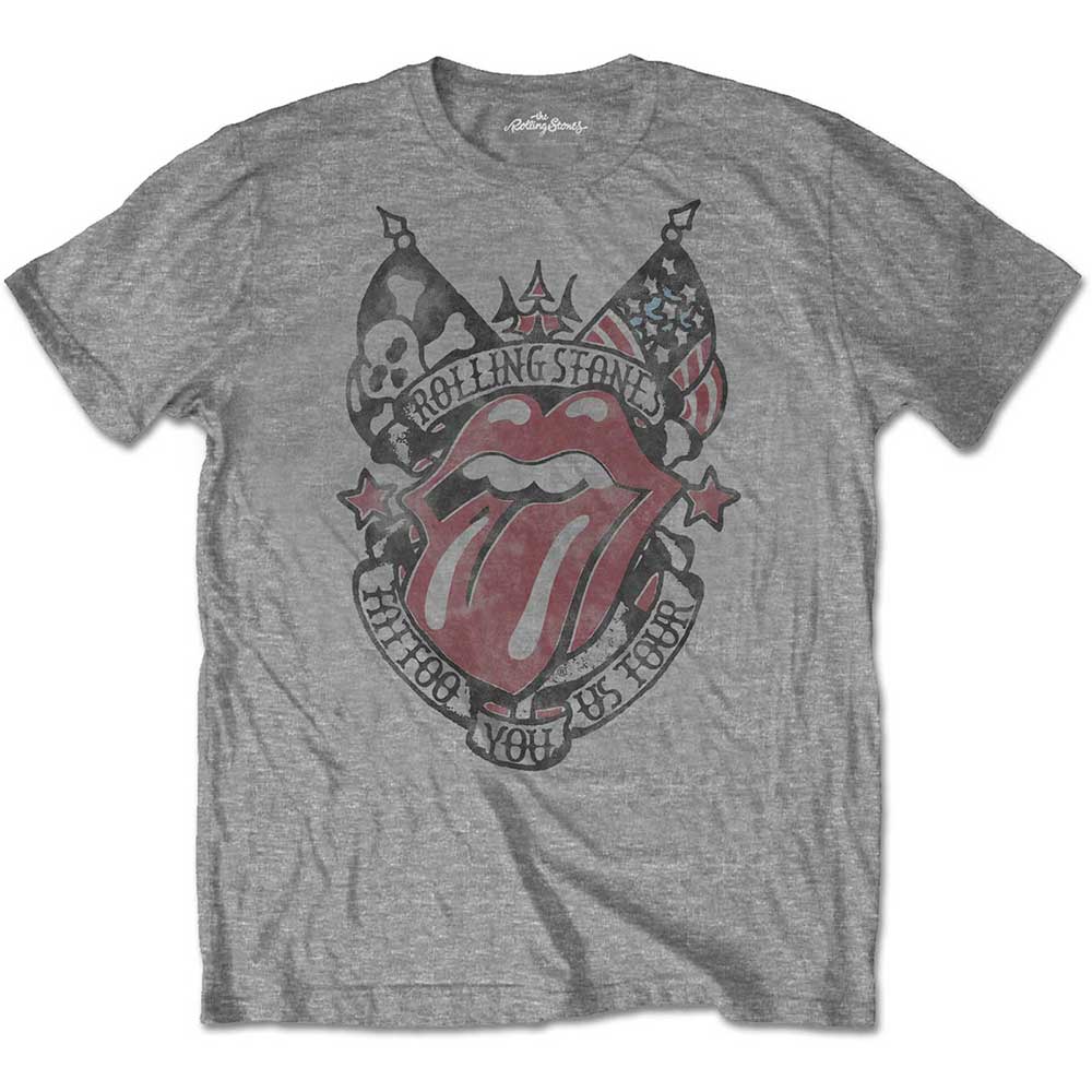 The Rolling Stones Unisex T-Shirt: Tattoo You US Tour (Soft Hand Inks) (Small) - 2