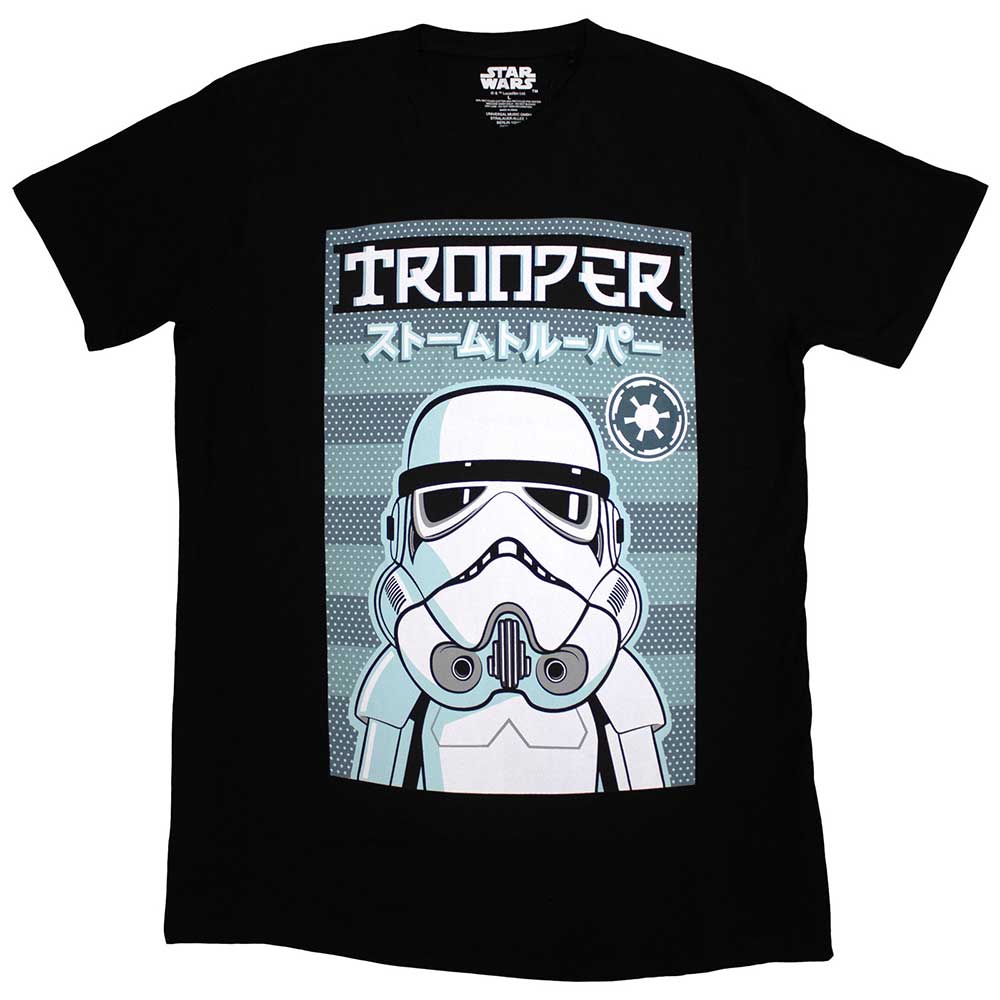 Star Wars Unisex T-Shirt: Trooper Japanese (Large)