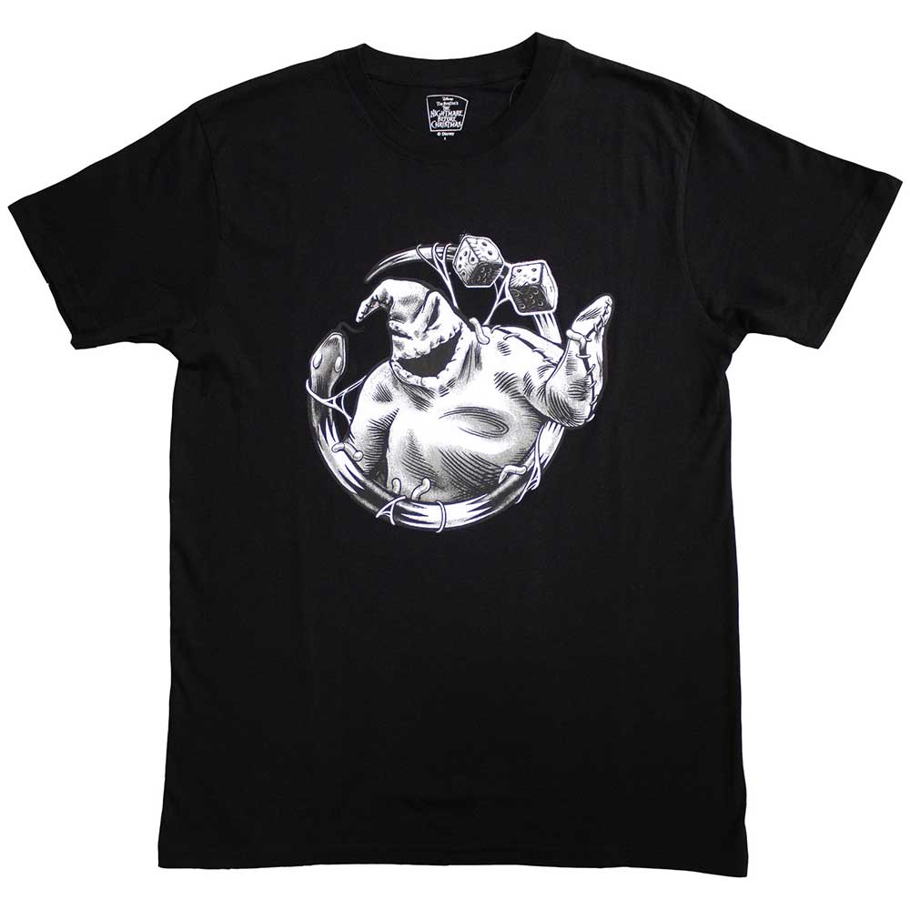 The Nightmare Before Christmas Unisex T-Shirt: Oogie Roll (Large)