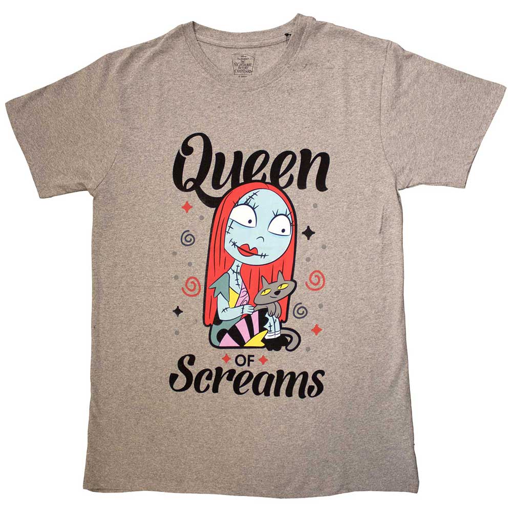 The Nightmare Before Christmas Unisex T-Shirt: Queen Of Screams (Large)