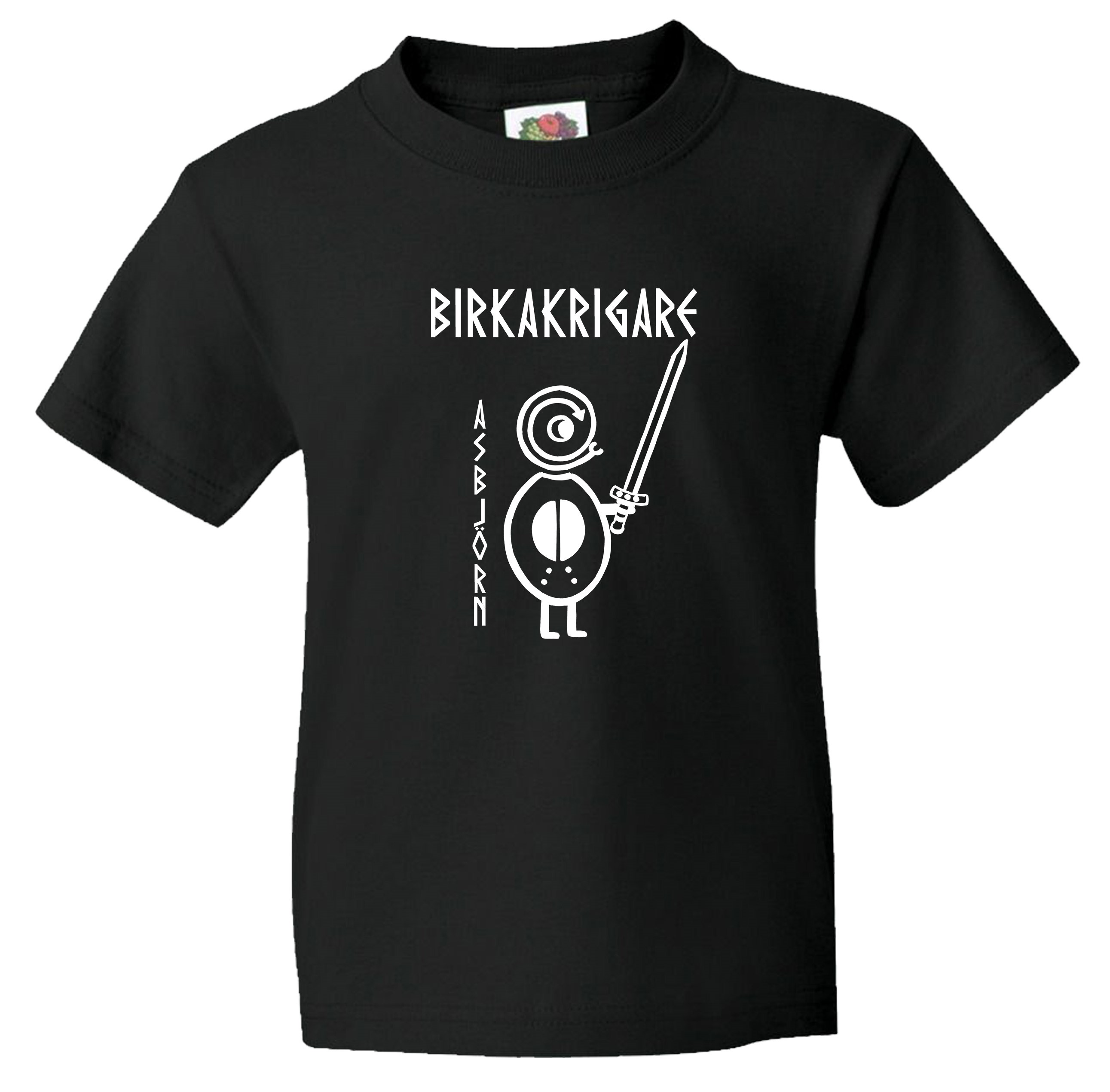 Kids t-shirt: Birka Warriors - Asbjörn - Viking Art Collection (5-6 years)