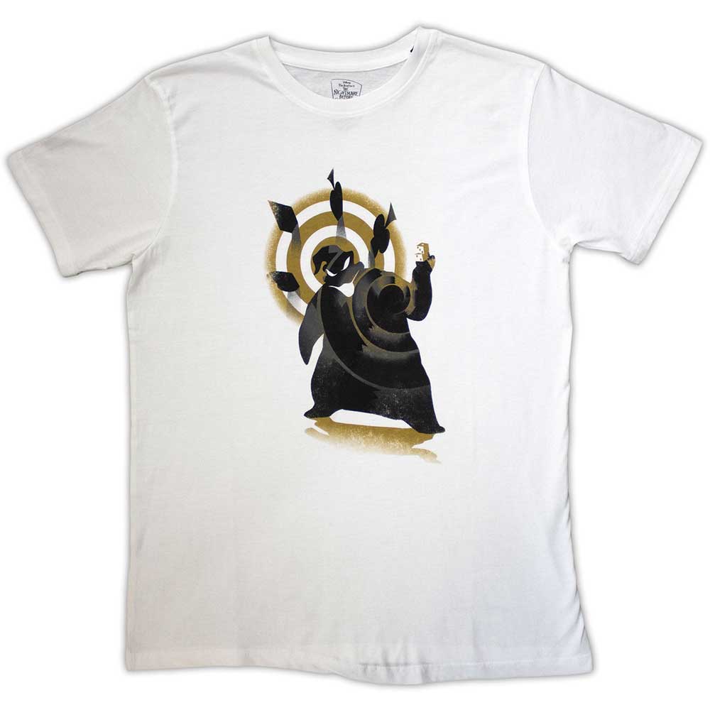 The Nightmare Before Christmas Unisex T-Shirt: Oogie Target (Large)