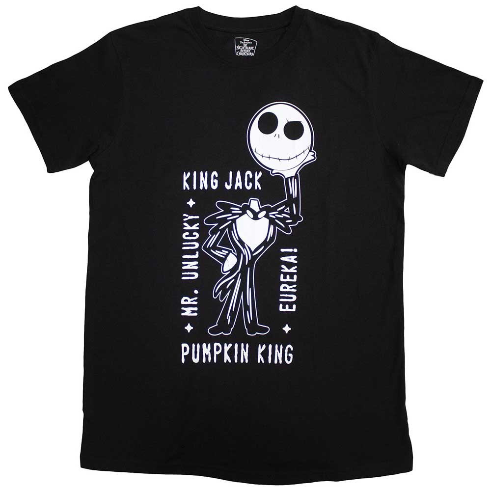 The Nightmare Before Christmas Unisex T-Shirt: Headless Jack (Medium)