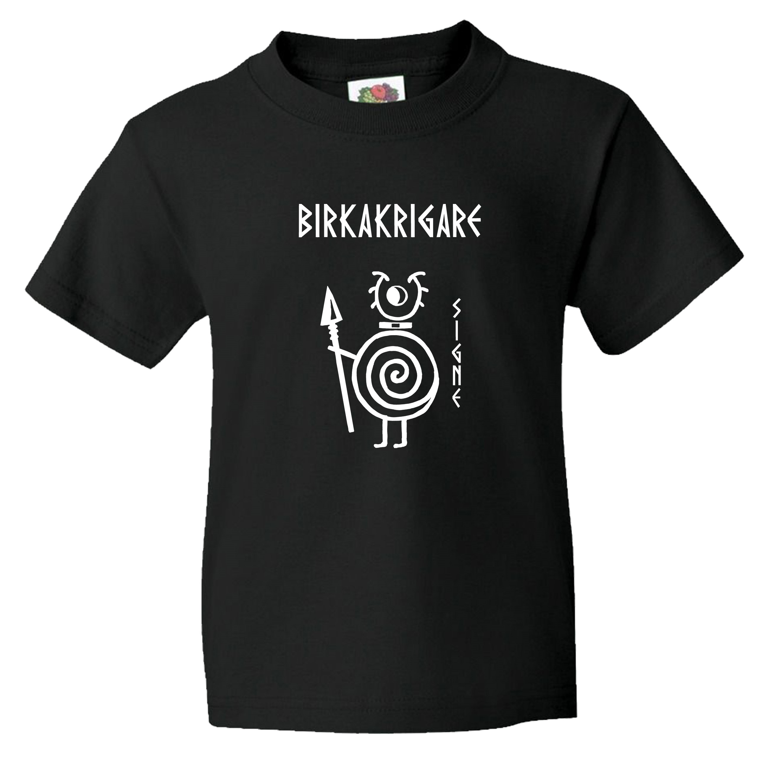Kids t-shirt: Birka Warriors - Signe - Viking Art Collection (9-11 years)