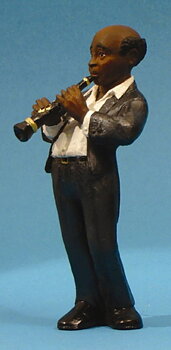 Jazzfigur: Klarinett - All That Jazz 12 cm