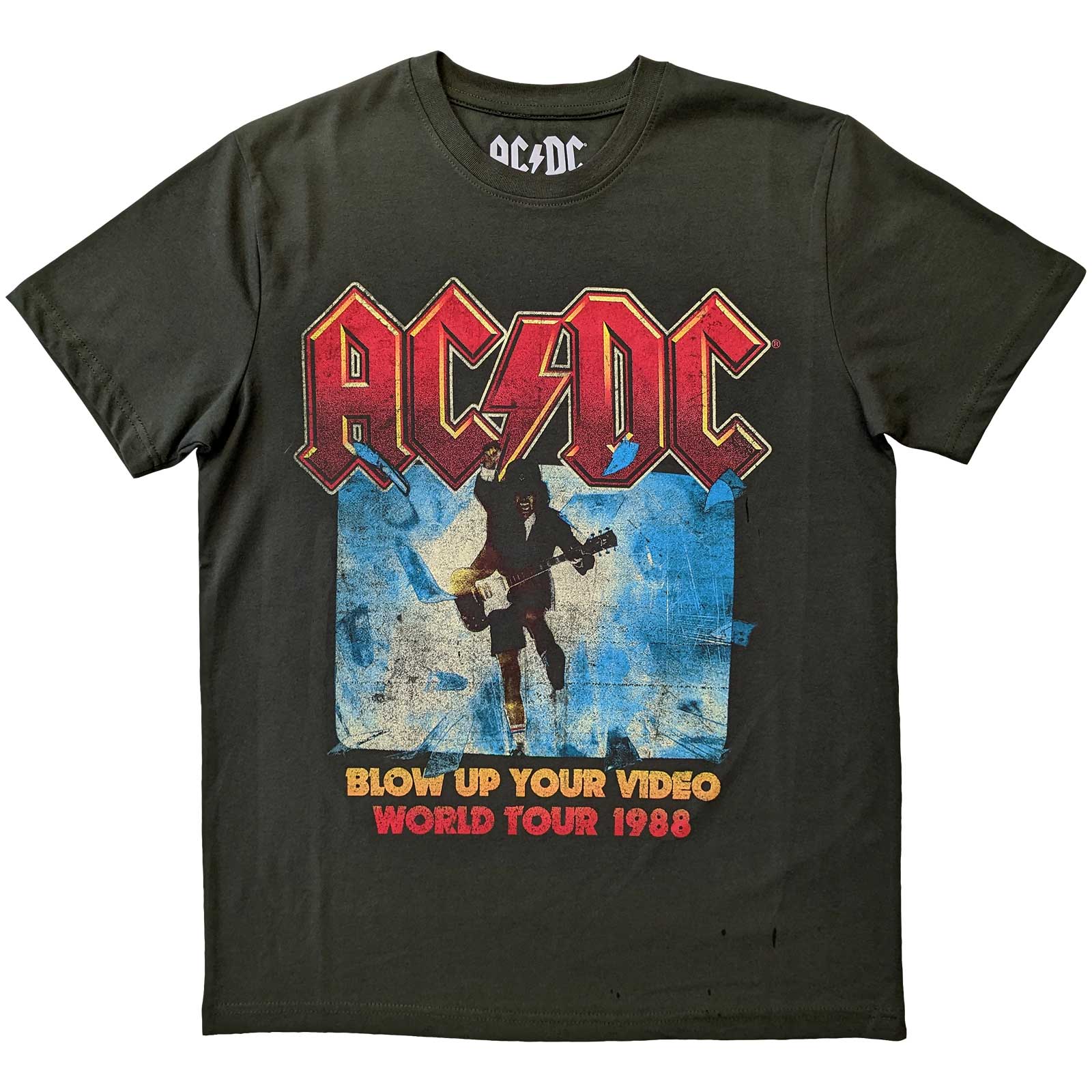 AC/DC Unisex T-Shirt: Blow Up Your Video (Small)