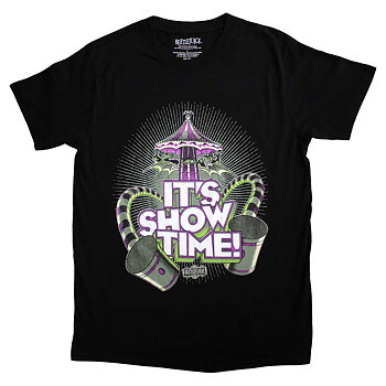 Beetlejuice Unisex T-Shirt: It's Showtime Carousel (Medium)