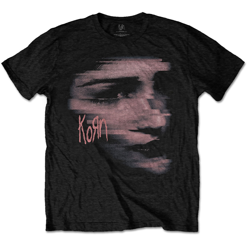 Korn Unisex T-Shirt: Chopped Face (X-Large)