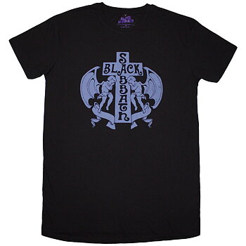 Black Sabbath Ladies T-Shirt Dress: Angels (Black) (Small)