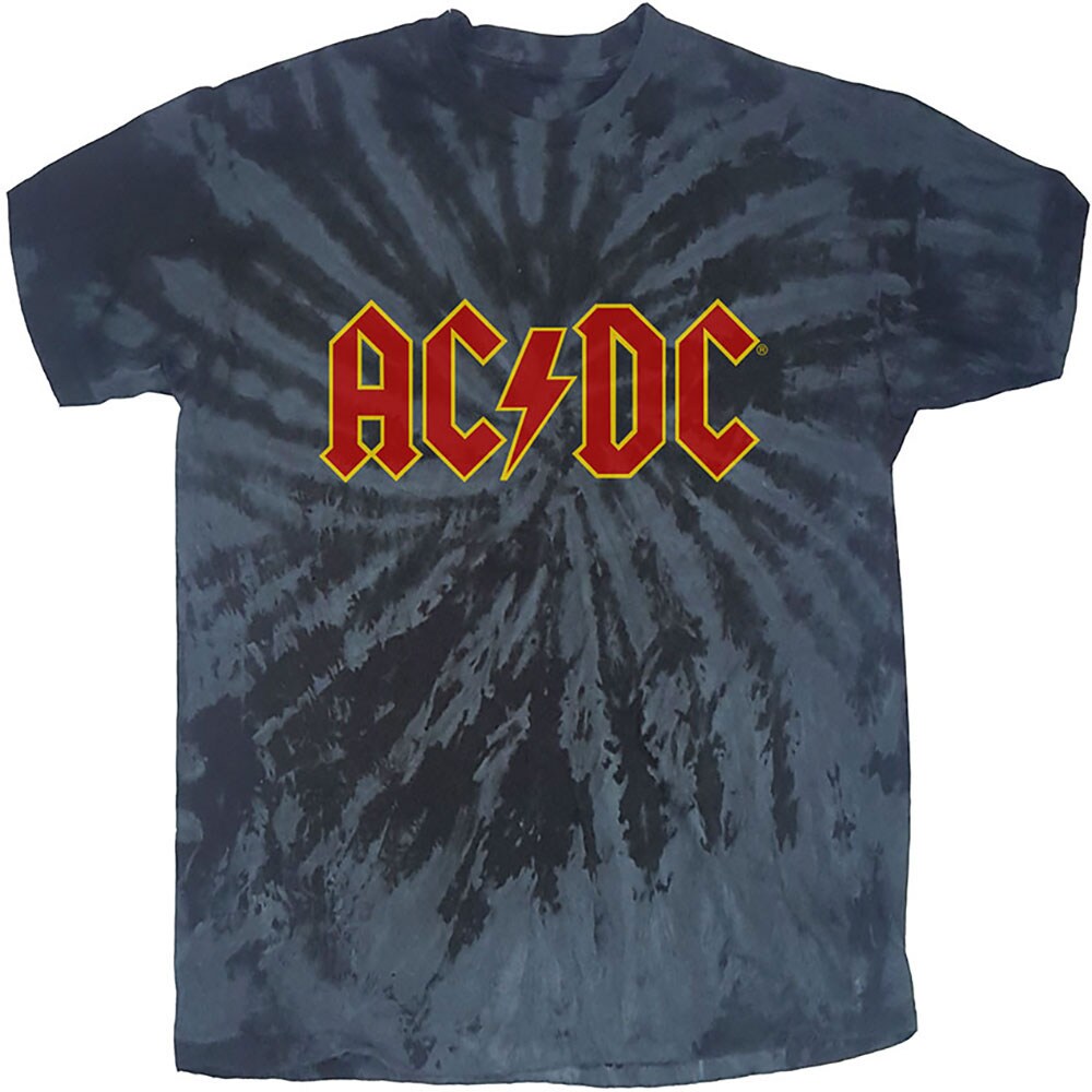 AC/DC Unisex T-Shirt: Logo (Dip-Dye) (Large)