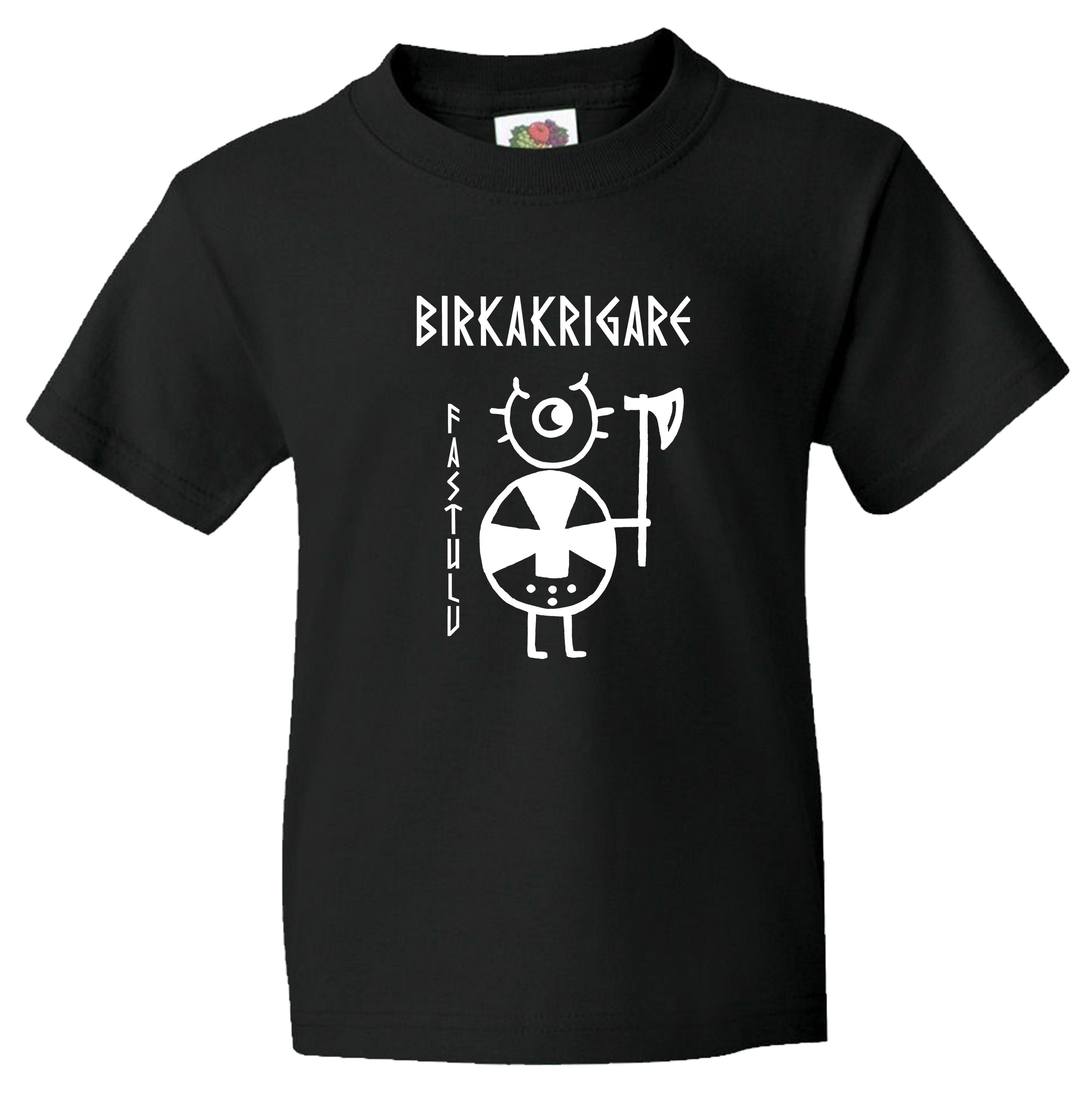 Kids t-shirt: Birka Warriors - Fastulv - Viking Art Collection (12-13 years)