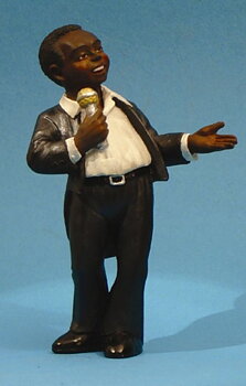 Jazzfigur: Sångare - All That Jazz 12 cm