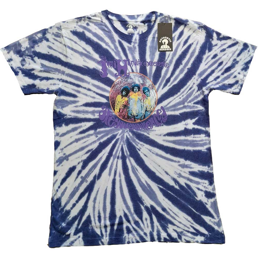 Jimi Hendrix Unisex T-Shirt: Are You Experienced (Dip-Dye) (XX-Large)